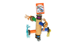 Birrdeeez Calci Grit Gym Bird Toy