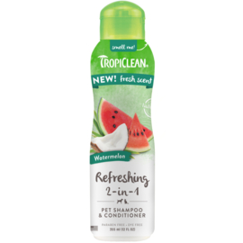 TropiClean - 2 in 1 Watermeloen Shampoo - 355ml