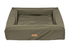 Topmast Hondenmand Nola - Memory Foam Matras - Groen - 95 x 78 x 20 cm