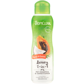 TropiClean - Luxe 2 in 1 Shampoo & Conditioner - 355ml