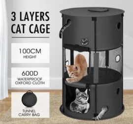 CAT CAGE CAT TUNNEL