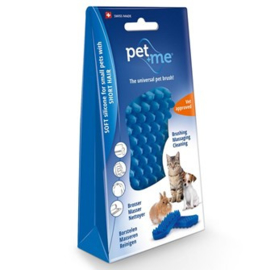 Pet+Me Kat Korte haren Borstel Blauw