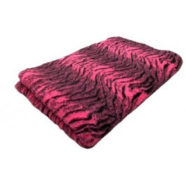 Vet Bed Tijgerprint Paars Latex Anti Slip