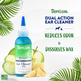 Tropiclean - Dual Action Ear Cleaner - 118ml