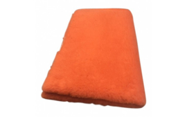 Vet Bed Oranje effen Latex Anti Slip