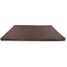 Benchkussen Bruin Leatherlook Splashproof!
