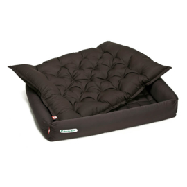 Doctor Bark orthopedische hondenmand set met inlegkussen bruin