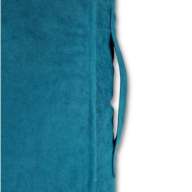 TOPMAST HONDENKUSSEN - VELOURS SOFT SERIE - TURQUOISE