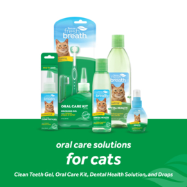 TropiClean - Fresh Breath - Clean Teeth Oral Care Gel voor katten - 59ml