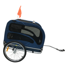 Topmast Hondenfietskar Original - Opvouwbaar - Blauw - Medium
