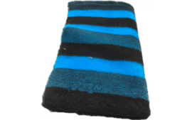Vet Bed Stripes Blauw Zwart Latex Anti Slip