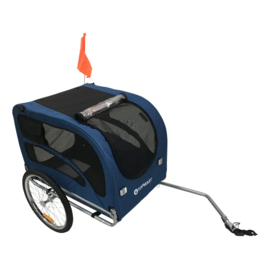 Topmast Hondenfietskar Original - Opvouwbaar - Blauw - Large