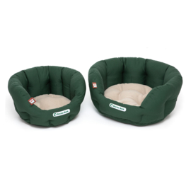 Doctor Bark Hondenmand Rond Mosgroen – Beige