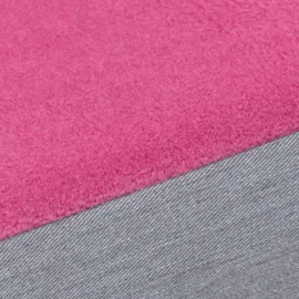 Doctor Bark hondenmatras Hot Pink - Lichtgrijs