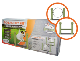 Dog Agility set (indoor en outdoor)