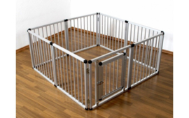 Puppyren Aluminium 8x 60cm. 63cm Hoog