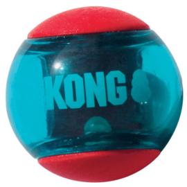 Kong Squeezz Action Red small 3 stuks