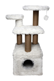 Topmast Krabpaal Fluffy Langhaar - Isola - Wit