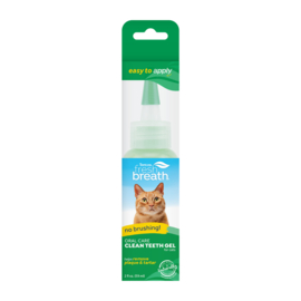 TropiClean - Fresh Breath - Clean Teeth Oral Care Gel voor katten - 59ml