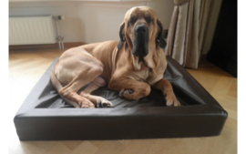 Hondenmand Starline Bruin Leatherlook