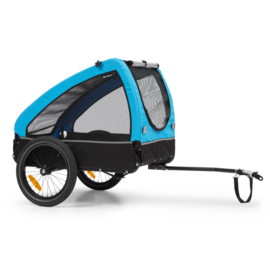 TOPMAST SHUTTLE Hondenfietskar - SmartSpace - <45 kg - Zwart Blauw - 54 x 58 x 86 cm