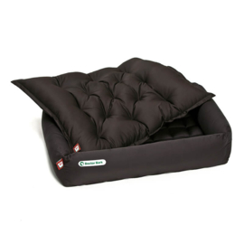 Doctor Bark orthopedische hondenmand set met inlegkussen bruin
