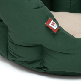 Doctor Bark Hondenmand Rond Mosgroen – Beige