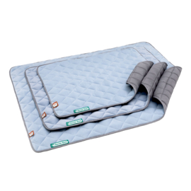 Doctor Bark Fleece-Quilt Hondendeken lichtblauw grijs