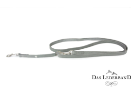 Das Lederband Weinheim - traploos verst. looplijn  - 210 cm - Granite