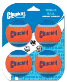 Chuckit Tennis Ball M 6 cm 4 Pack