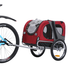 Topmast Hondenfietskar Original - Opvouwbaar - Rood - Medium