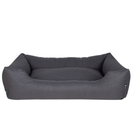 District 70 CLASSIC Box Bed met wasbare hoes Charcoal Grey
