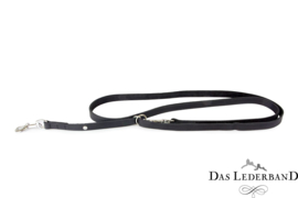 Das Lederband Weinheim - traploos verst. looplijn  - 210 cm - zwart