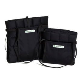 Doctor Bark 2in1 reistas met reisdeken voor de hond Zwart
