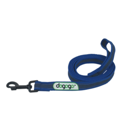 Dogogo antislip riem met handvat 14mm breedte, blauw