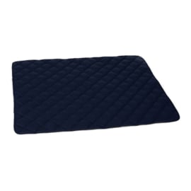 Doctor Bark Fleece-Quilt Hondendeken Marine en Beige