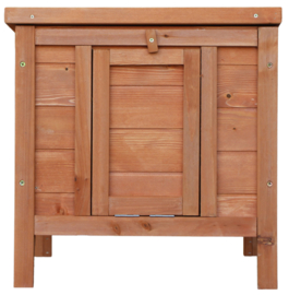 Topmast Konijnenhok Little - 41 x 51 x 46 cm - Voor Buiten - Hout