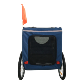 Topmast Hondenfietskar Original - Opvouwbaar - Blauw - Large