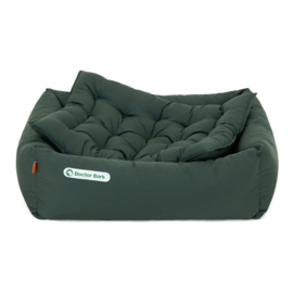 Doctor Bark orthopedische hondenmand set met inlegkussen Groen