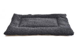 Topmast Benchmat Soft Fleece - Antraciet - 105 X 70 cm