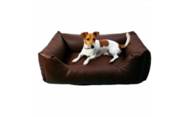 Topmast Hondensofa Skai Leer Bruin 80 x 60 cm