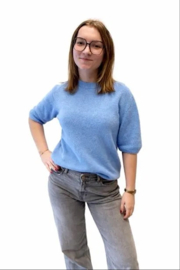 Korte trui blauw