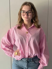 Bloes gestreept roos