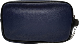 Ted Baker Criss Double Zip Wash Toiletry Bag in Blue