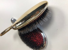Pneumatische borstel de luxe silver