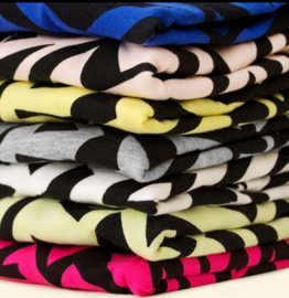 Oversized tuniek met print
