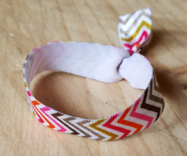 Stoffen elastieke haar of armband