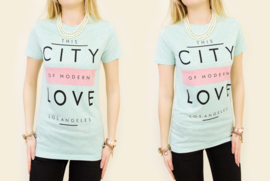 Trendy t-shirt This city of modern love los angeles
