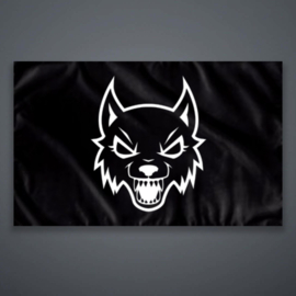 Hysta Polyester Wolf  Flag