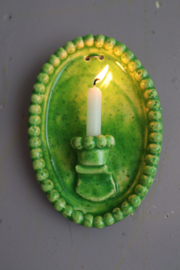 kiwigoen mini wandkaarsje